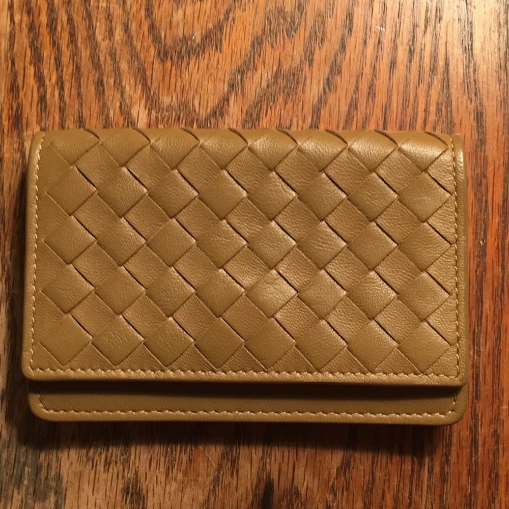 Bottega Veneta Intraccato Card Case